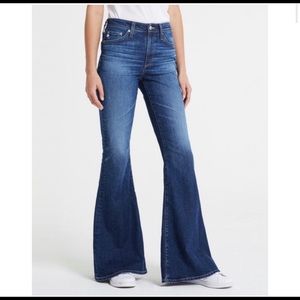 AG Adriano Goldschmied The Iva Highwaisted Bell Bottom Jean